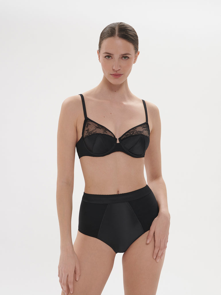 Eve Underwire Bra Black Simone Perele