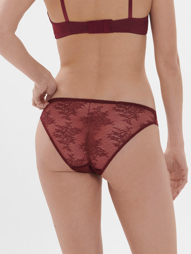 Eve Bikini Panty Dark Red Simone Perele