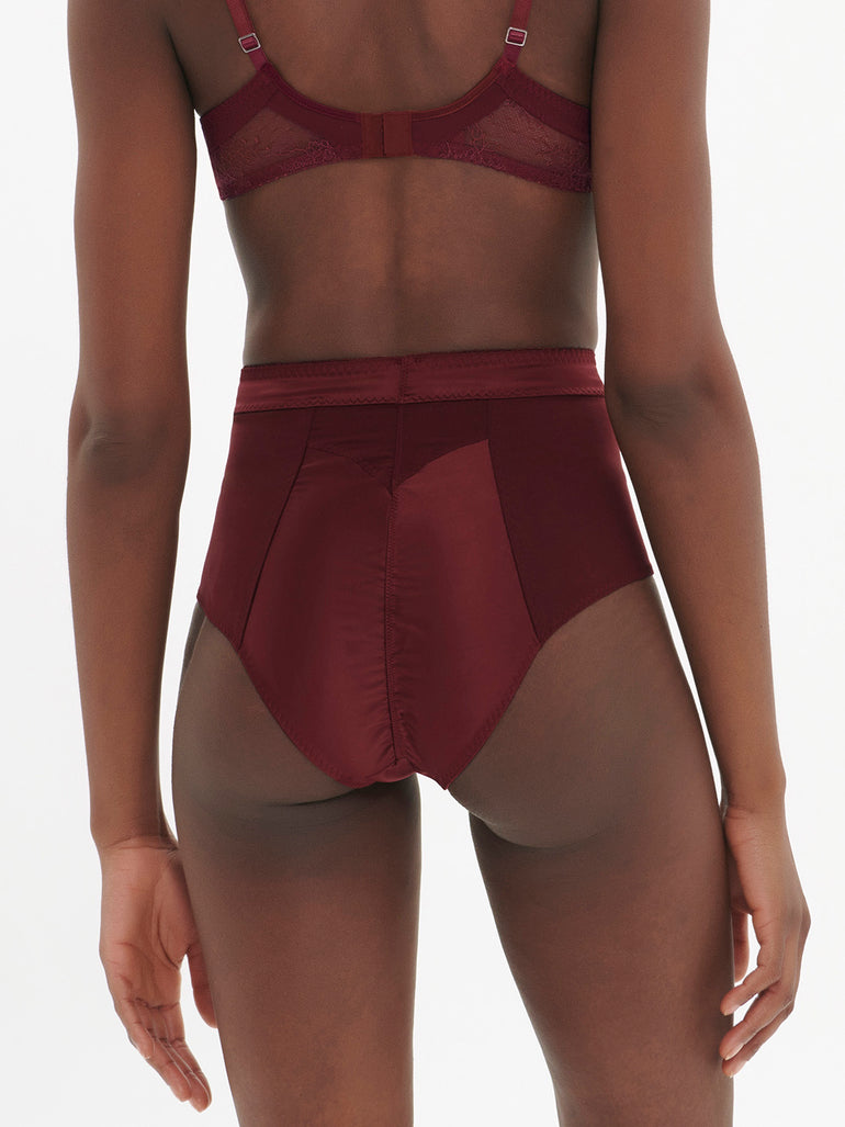 Eve Retro Brief Panty Dark Red Simone Perele