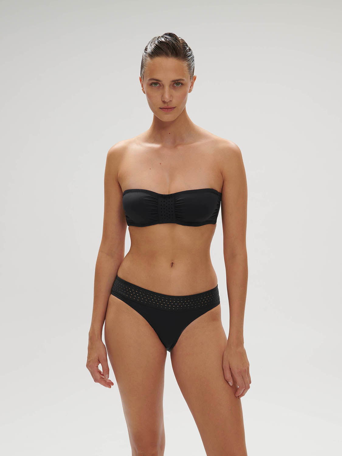 Hoya Underwire Bandeau - Black – Simone Pérèle