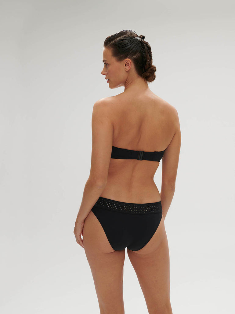 Hoya Underwire Bandeau Swim Black Simone Perele