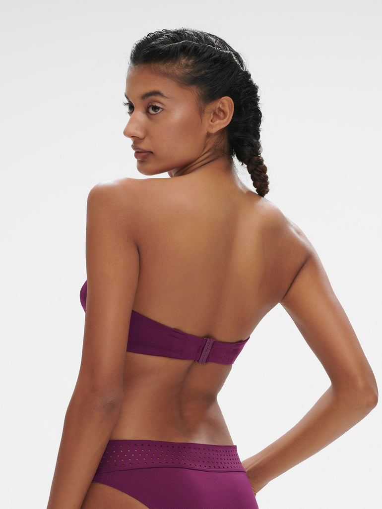 Hoya Underwire Bandeau Swim Blackberry Simone Perele