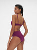 Hoya Underwire Plunge Swim Blackberry Simone Perele