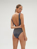 Daphné Wireless One Piece Swim Lurex Midnight Simone Perele