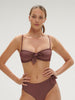 Daphné Wireless Bandeau Swim Lurex Dark Purple Simone Perele