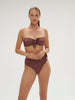 Daphné Wireless Bandeau Swim Lurex Dark Purple Simone Perele