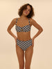 Magnetic Underwire Bandeau - Sailing Print