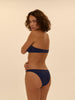 Magnetic Underwire Bandeau - Navy