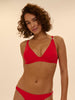Magnetic Underwire Triangle - Scarlet