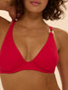 Magnetic Underwire Triangle - Scarlet