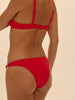 Magnetic Brazilian Bikini - Scarlet