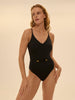 Perle Wireless Padded One-Piece - Black
