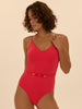 Perle Wireless Padded One-Piece - Flamingo