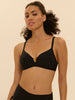 Perle Underwire Triangle - Black