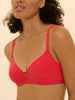 Perle Underwire Triangle - Flamingo