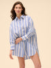 Josephine Long Sleeve Shirt - Transat Blue