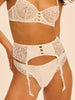 Symphonie Suspender Belt Ivory Simone Perele