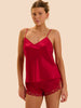 Love Me Silk Short - Opera Red