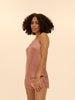 Love Me Silk Short - Smokey Pink