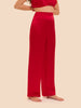 Love Me Silk Pant - Opera Red