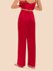 Love Me Silk Pant - Opera Red