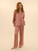 Love Me Silk Pant - Smokey Pink