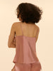 Love Me Silk Top - Smokey Pink