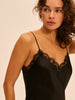 Love Me Silk Nightdress - Black