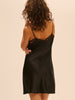 Love Me Silk Nightdress - Black