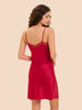 Love Me Silk Nightdress - Opera Red