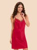 Love Me Silk Nightdress - Opera Red