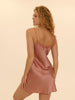 Love Me Silk Nightdress - Smokey Pink