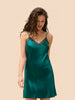 Love Me Silk Nightdress - Emerald