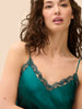 Love Me Silk Nightdress - Emerald