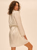 Love Me Silk Long Kimono - Ivory