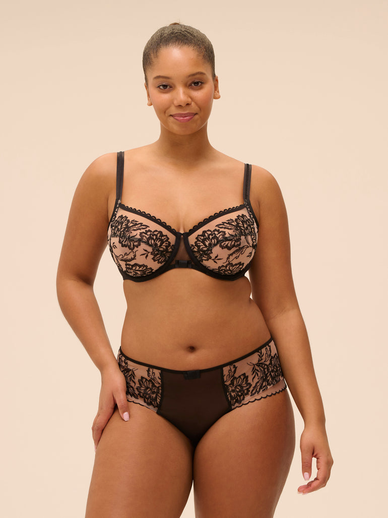 Romance Full Cup Bra Black Simone Perele