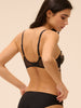 Simone Perele Romance Full Coverage Plunge Bra Black