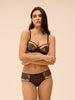 Romance Boyshort Panty Black Simone Perele