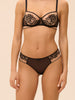Romance Tanga Panty Black Simone Perele