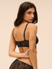 Precieuse Sheer Demi Bra Black Simone Perele