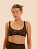 Plume Bralette - Black