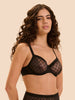 Plume Molded Full Cup - Black
