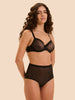 Plume Molded Full Cup - Black