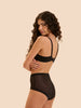 Plume Molded Full Cup - Black