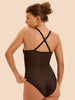 Plume Underwire Bodysuit - Black