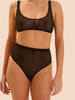 Plume Shaper Thong - Black