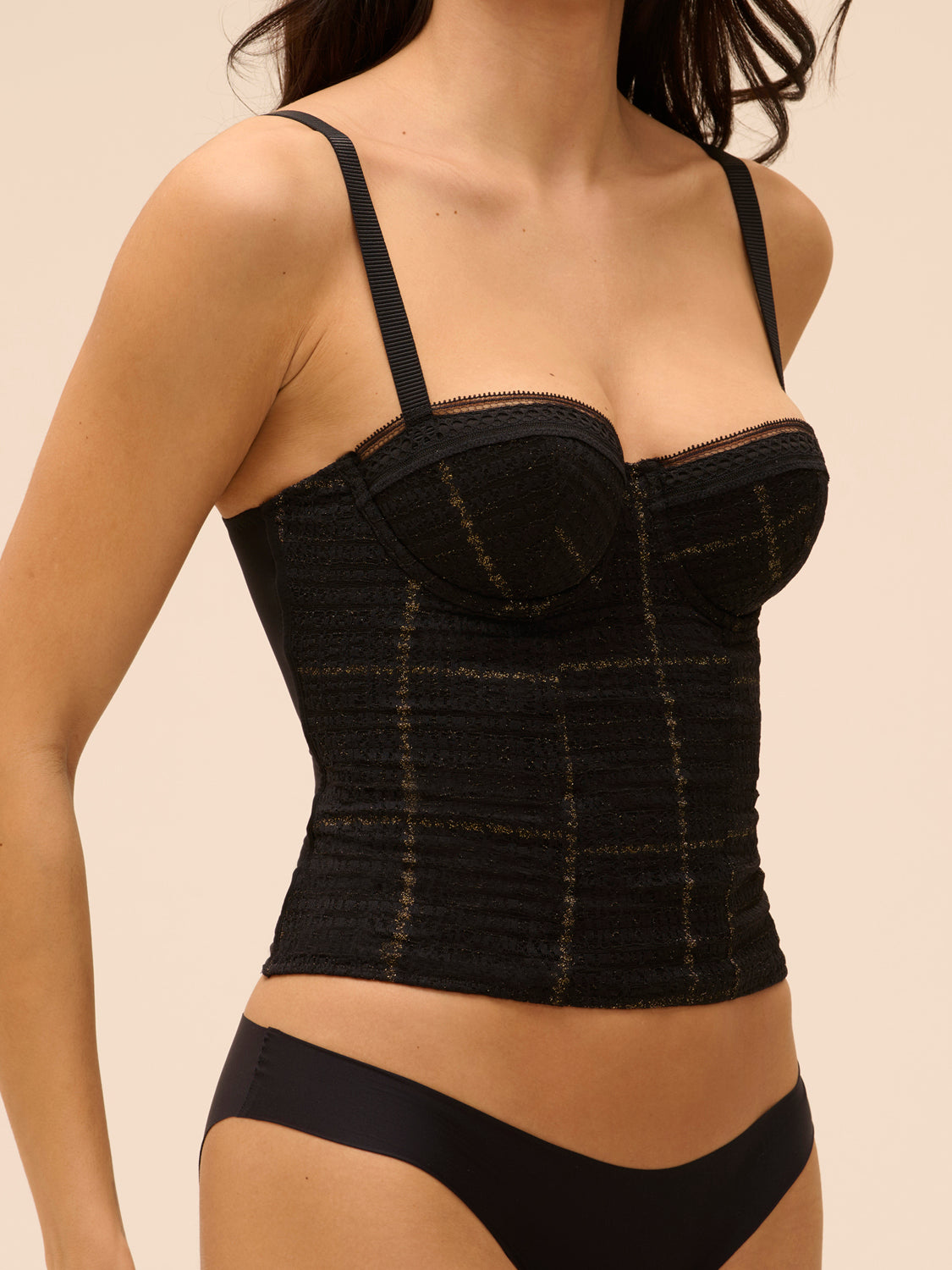 Desiree Bustier - Black – Simone Pérèle