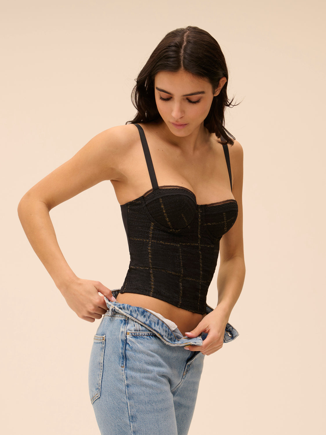 Desiree Bustier - Black – Simone Pérèle