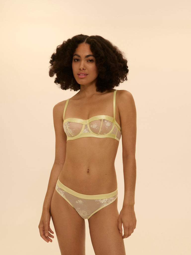 Louise Sheer Demi Bra Lemonade Simone Perele
