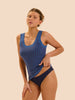 Alma Sleeveless Tank - Midnight